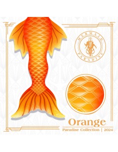 Traje Mermaiding Orange
