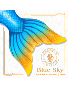 Traje Mermaiding Blue Sky 2
