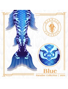 Traje Mermaiding Blue